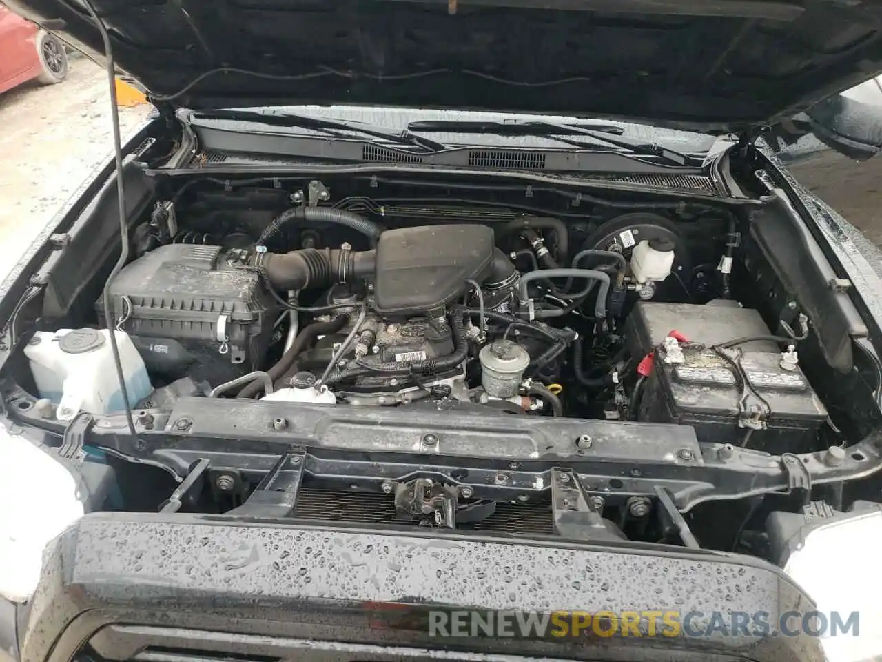 7 Photograph of a damaged car 5TFRX5GN0KX161377 TOYOTA TACOMA 2019