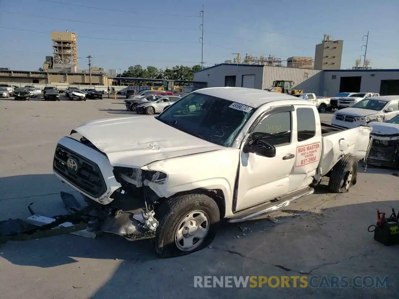 9 Photograph of a damaged car 5TFRX5GN1KX135256 TOYOTA TACOMA 2019