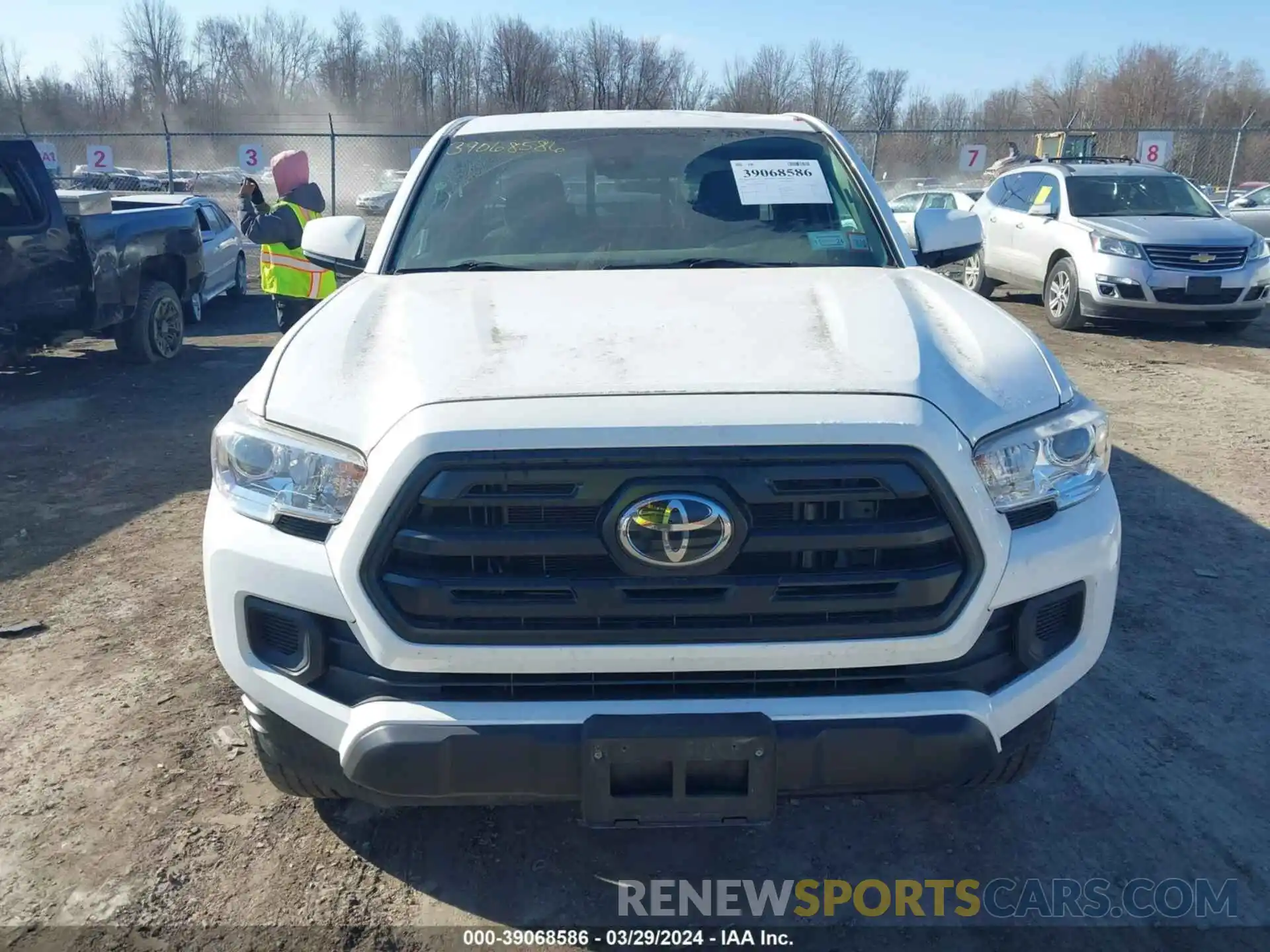 13 Photograph of a damaged car 5TFRX5GN1KX135645 TOYOTA TACOMA 2019