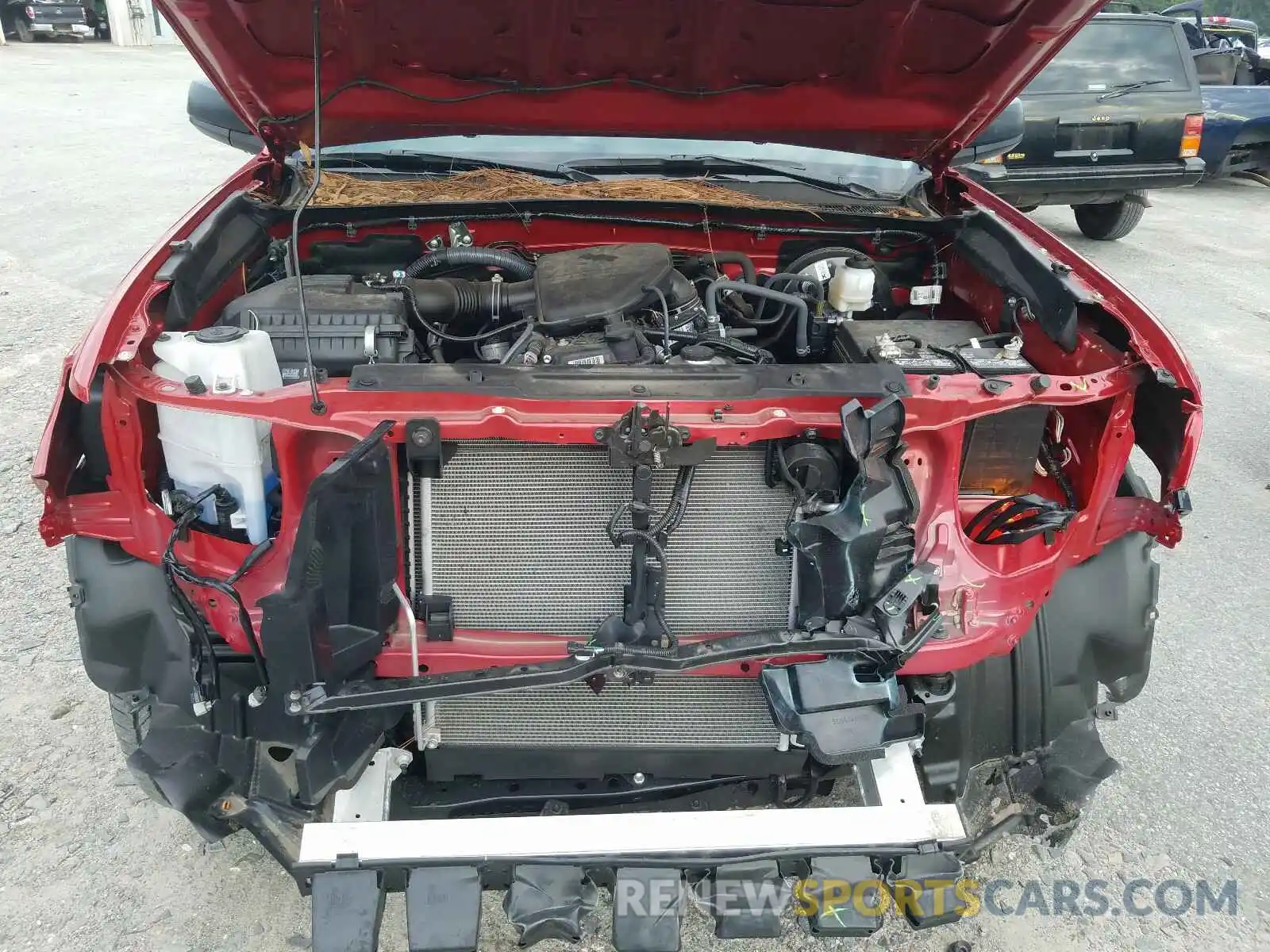 7 Photograph of a damaged car 5TFRX5GN1KX140313 TOYOTA TACOMA 2019