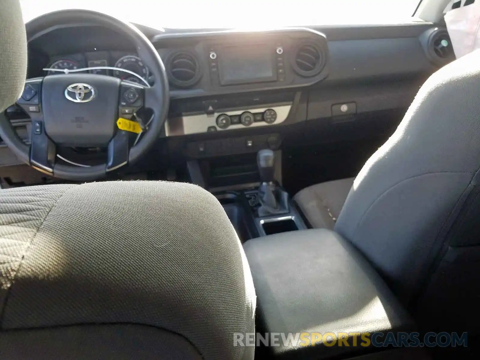 9 Photograph of a damaged car 5TFRX5GN1KX141977 TOYOTA TACOMA 2019