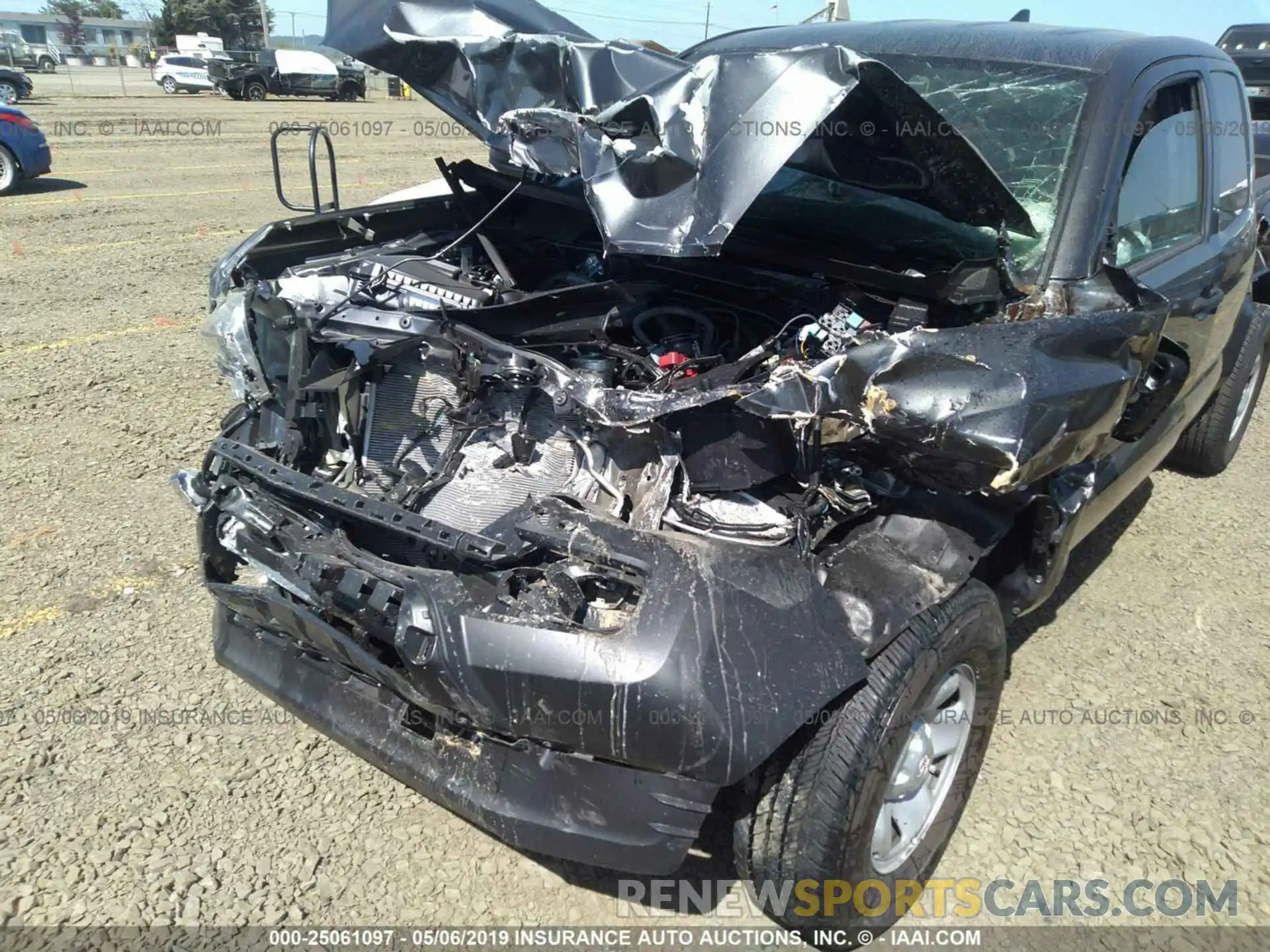 6 Photograph of a damaged car 5TFRX5GN1KX142675 TOYOTA TACOMA 2019