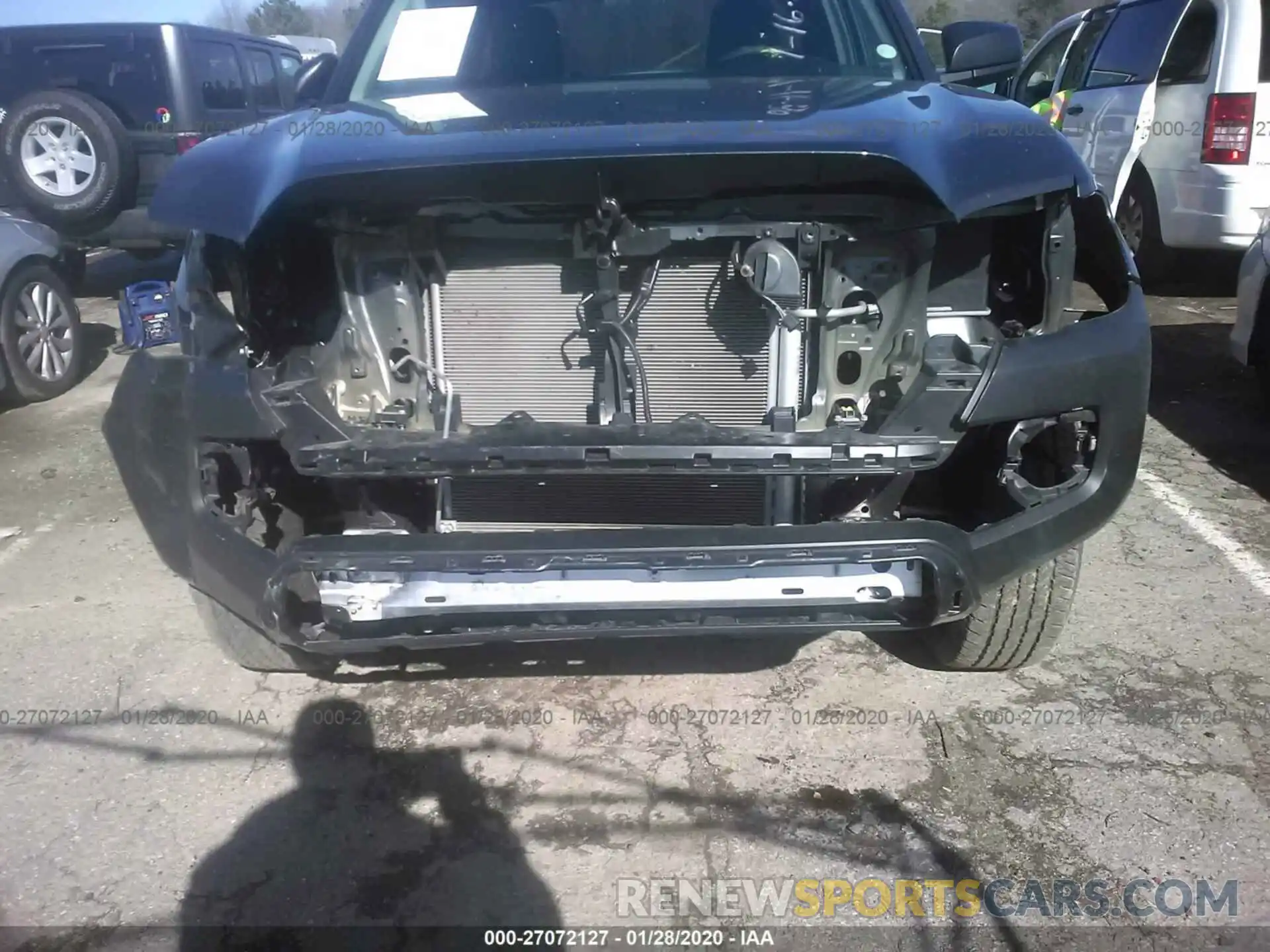 6 Photograph of a damaged car 5TFRX5GN1KX144409 TOYOTA TACOMA 2019