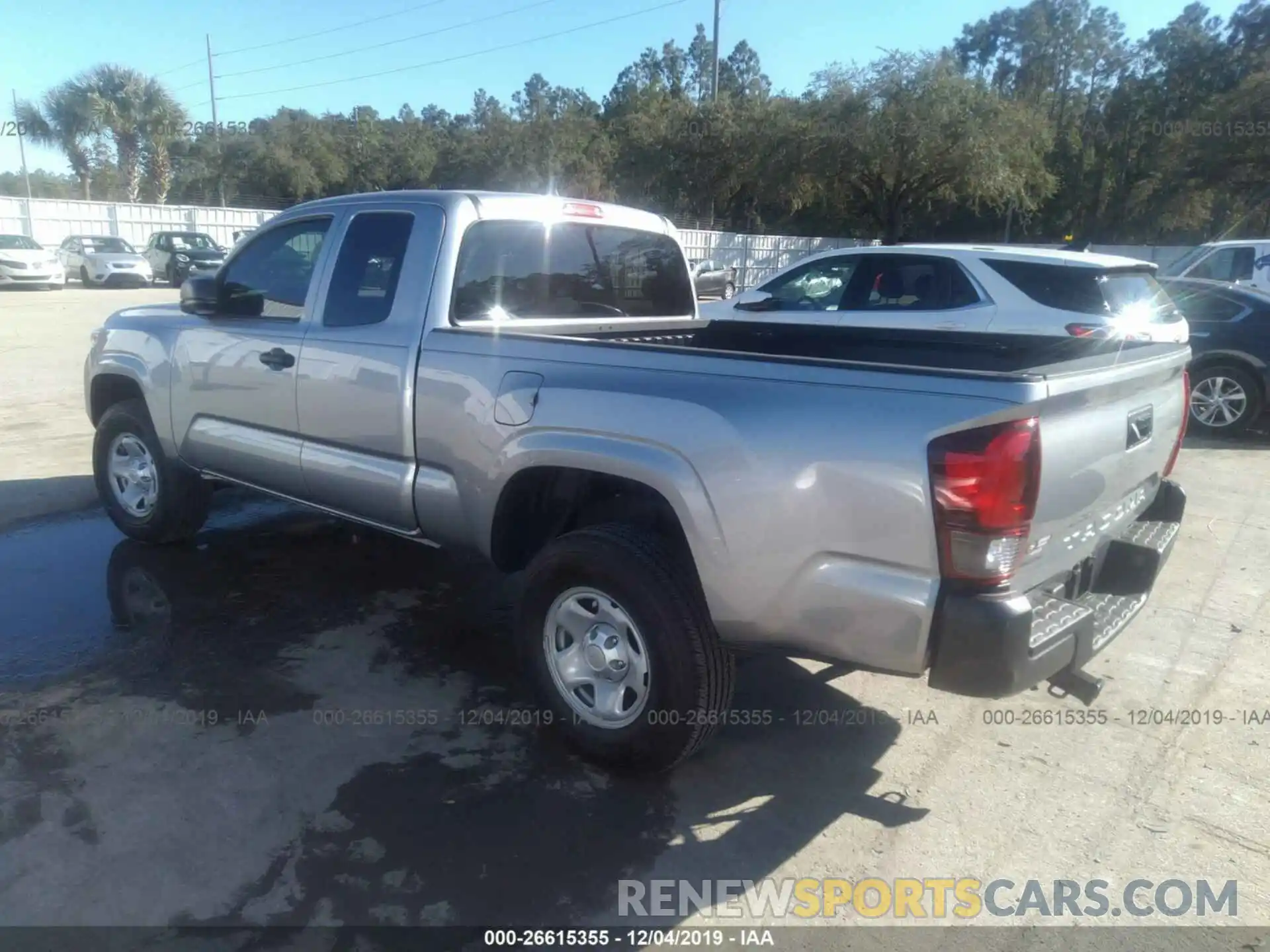 3 Photograph of a damaged car 5TFRX5GN1KX144412 TOYOTA TACOMA 2019