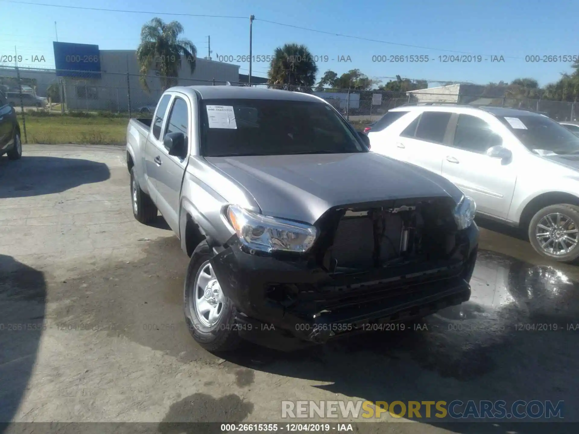 6 Photograph of a damaged car 5TFRX5GN1KX144412 TOYOTA TACOMA 2019