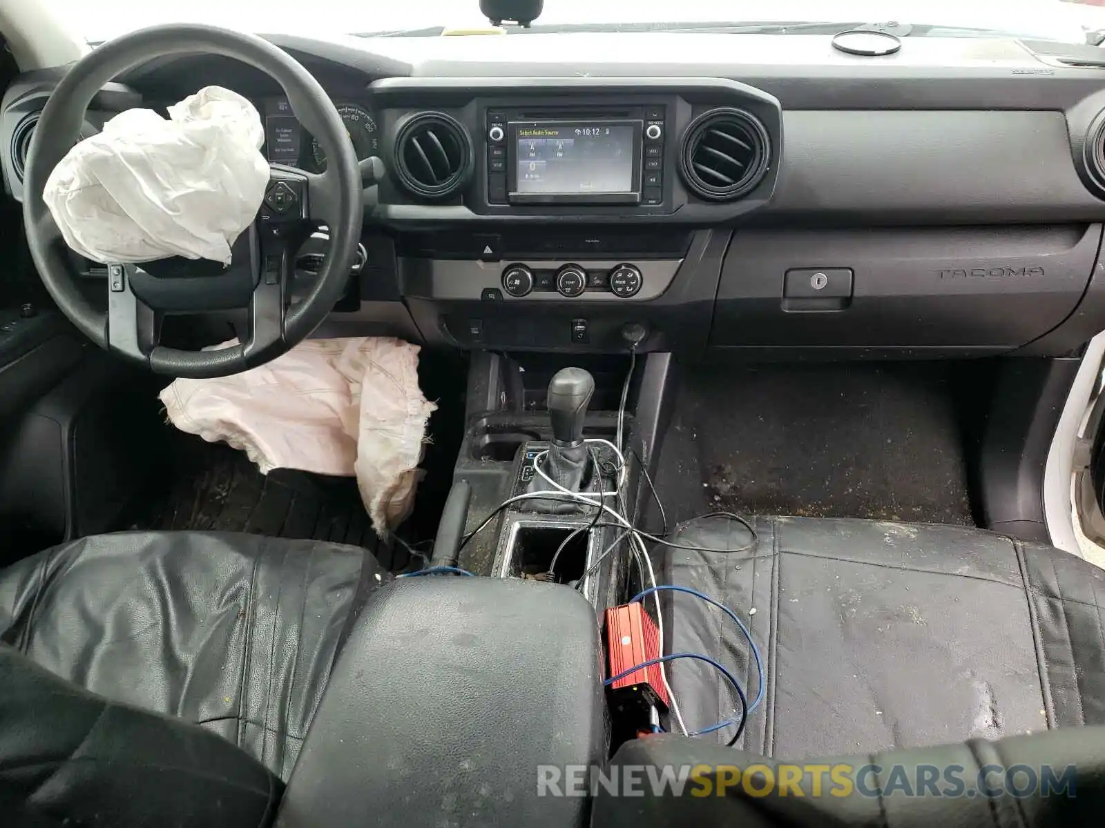 9 Photograph of a damaged car 5TFRX5GN1KX145236 TOYOTA TACOMA 2019