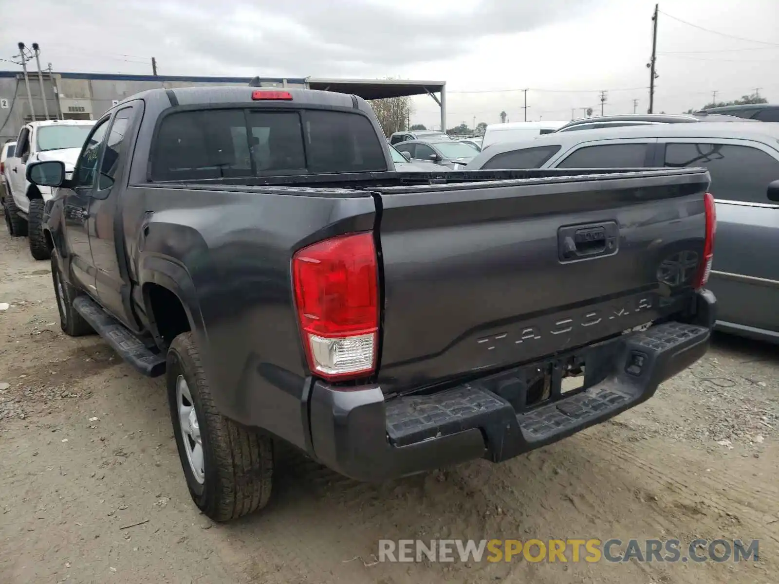 3 Photograph of a damaged car 5TFRX5GN1KX151991 TOYOTA TACOMA 2019