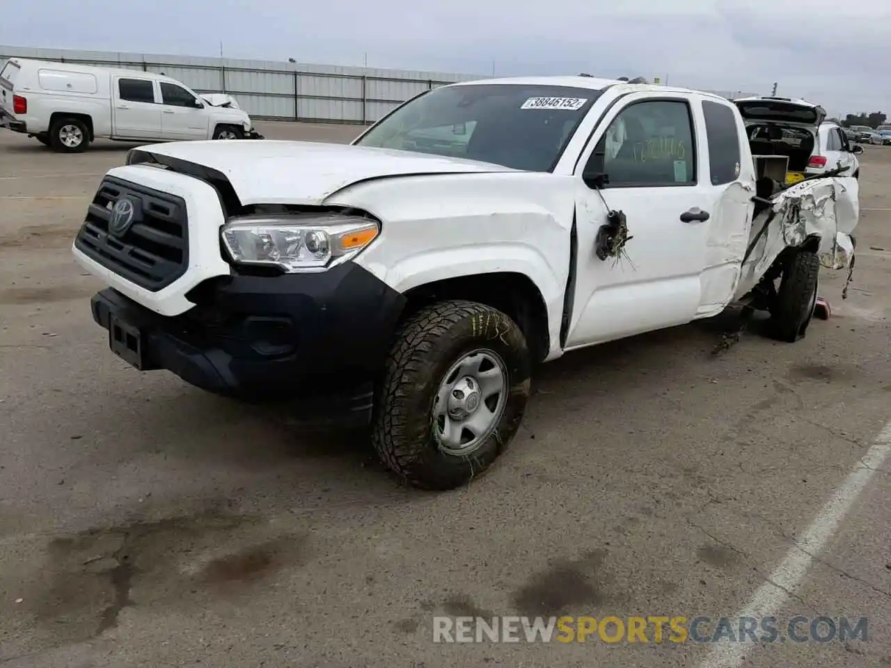 9 Photograph of a damaged car 5TFRX5GN1KX153109 TOYOTA TACOMA 2019