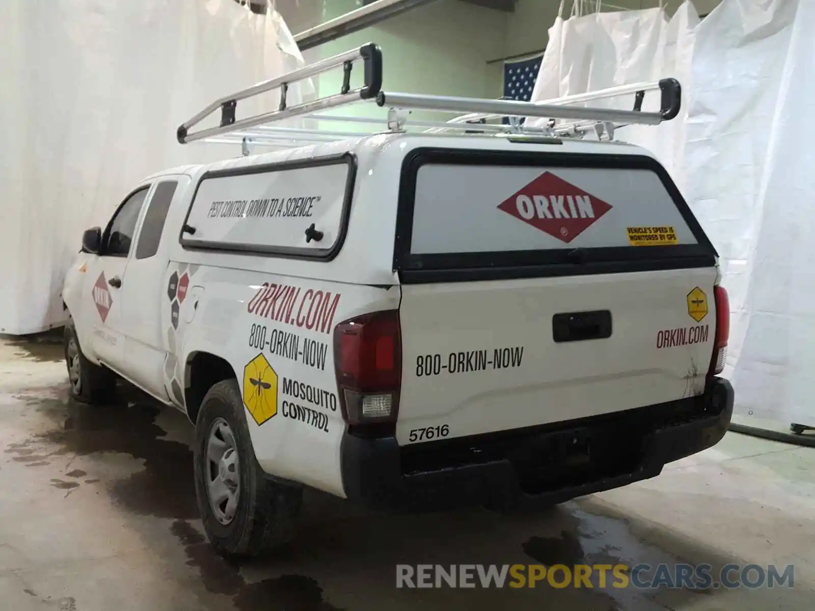 3 Photograph of a damaged car 5TFRX5GN1KX153269 TOYOTA TACOMA 2019