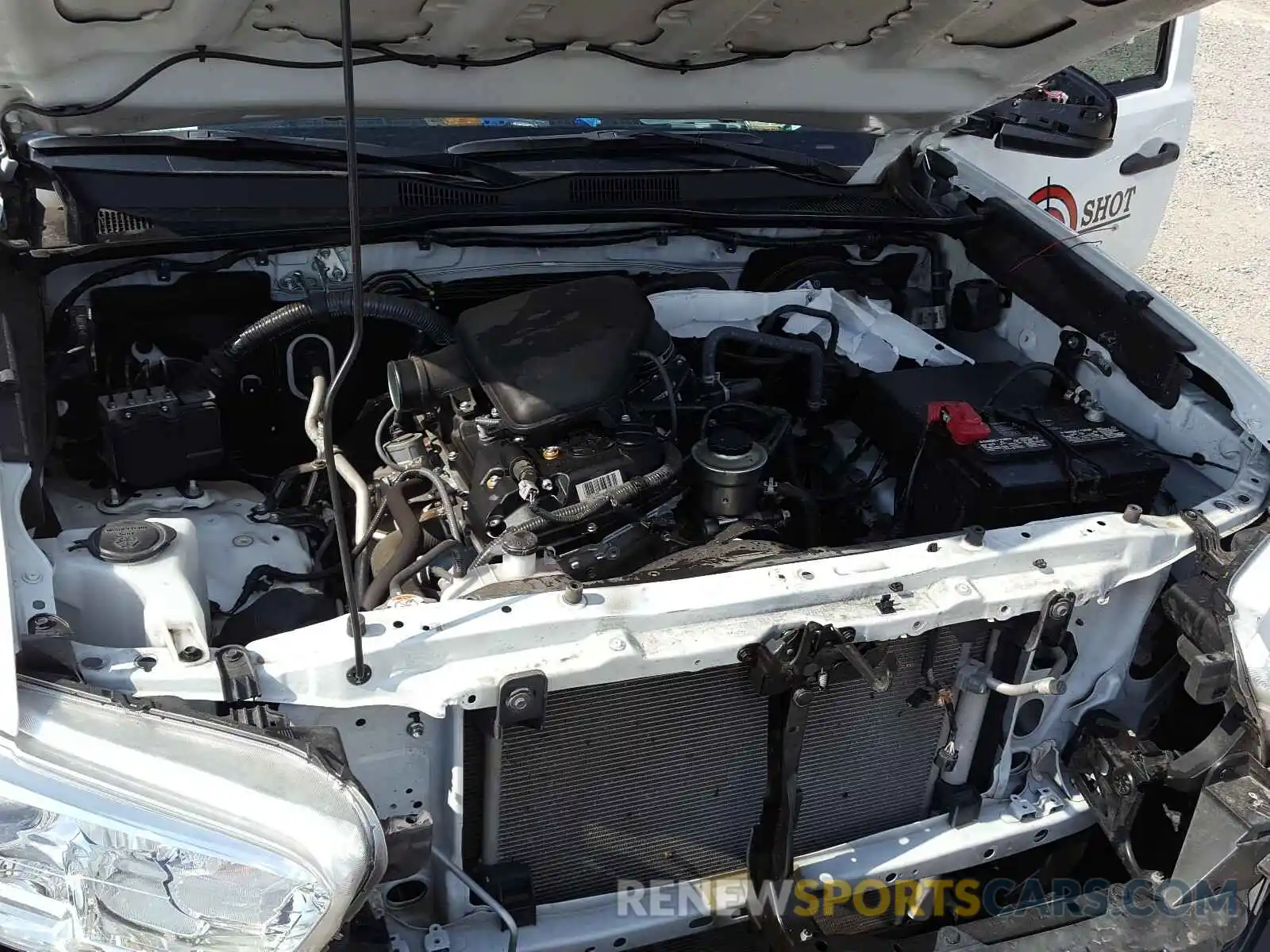 7 Photograph of a damaged car 5TFRX5GN1KX161159 TOYOTA TACOMA 2019