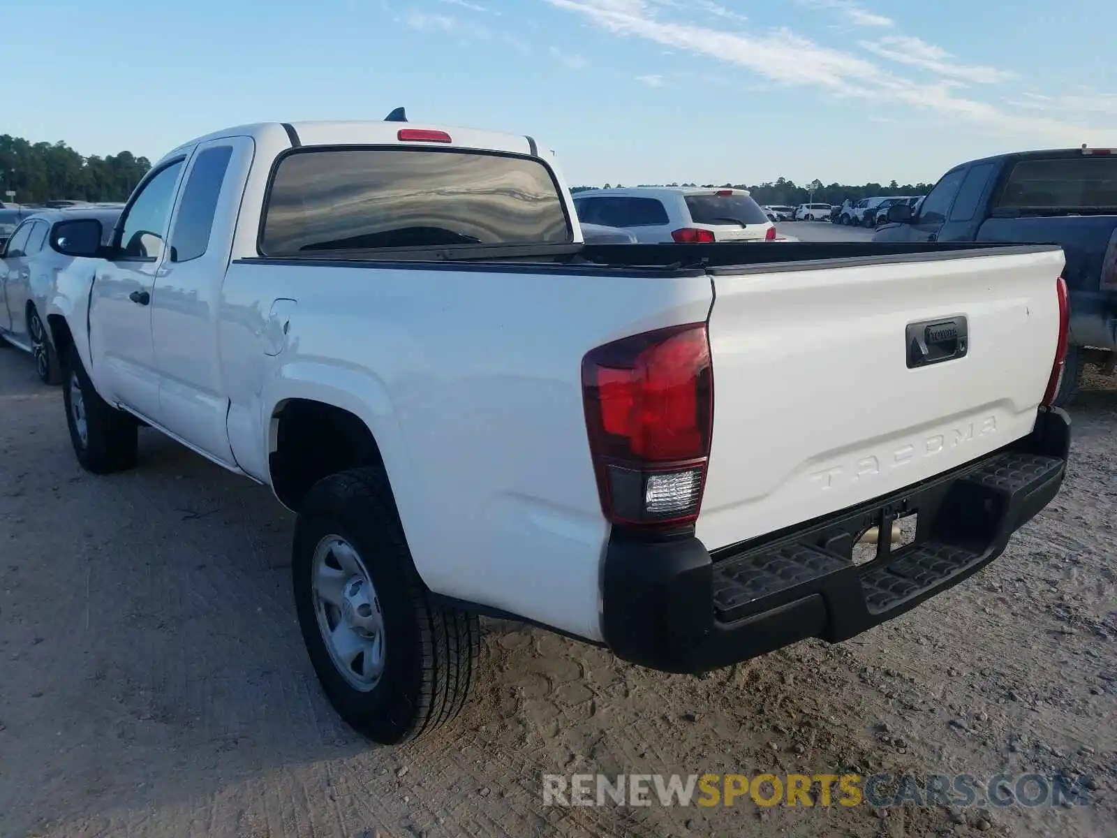 3 Photograph of a damaged car 5TFRX5GN1KX163106 TOYOTA TACOMA 2019