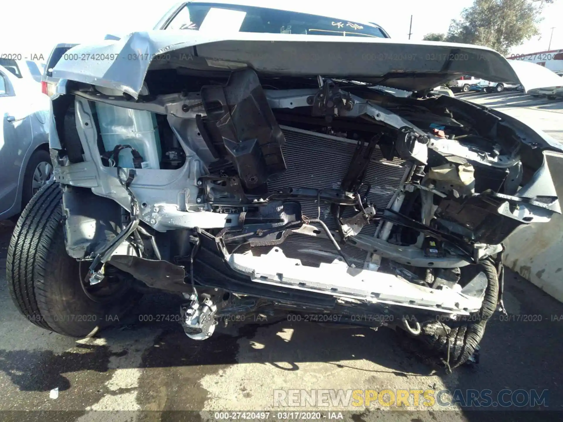6 Photograph of a damaged car 5TFRX5GN2KX134889 TOYOTA TACOMA 2019