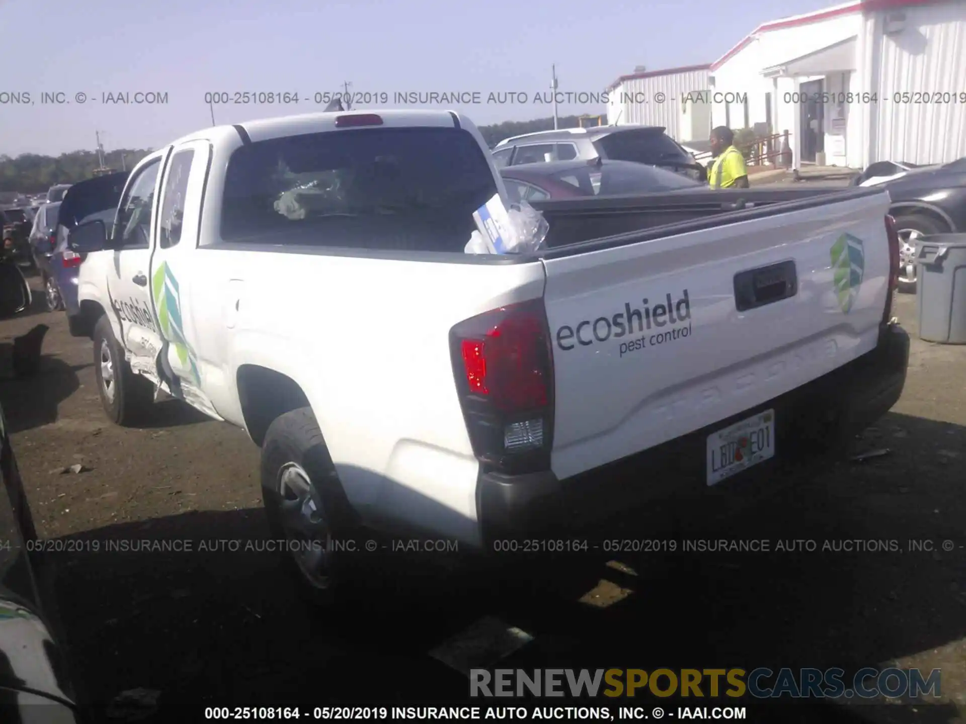 3 Photograph of a damaged car 5TFRX5GN2KX141664 TOYOTA TACOMA 2019