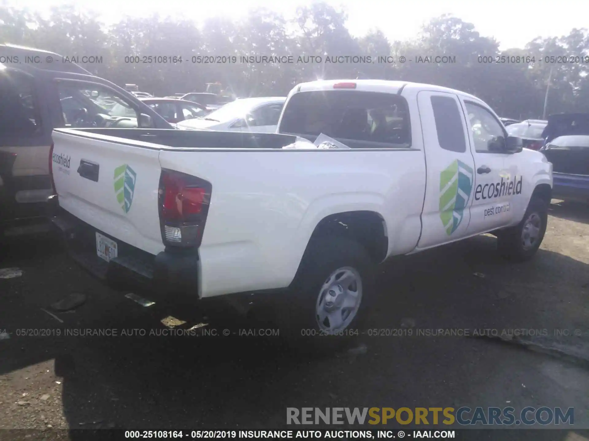 4 Photograph of a damaged car 5TFRX5GN2KX141664 TOYOTA TACOMA 2019