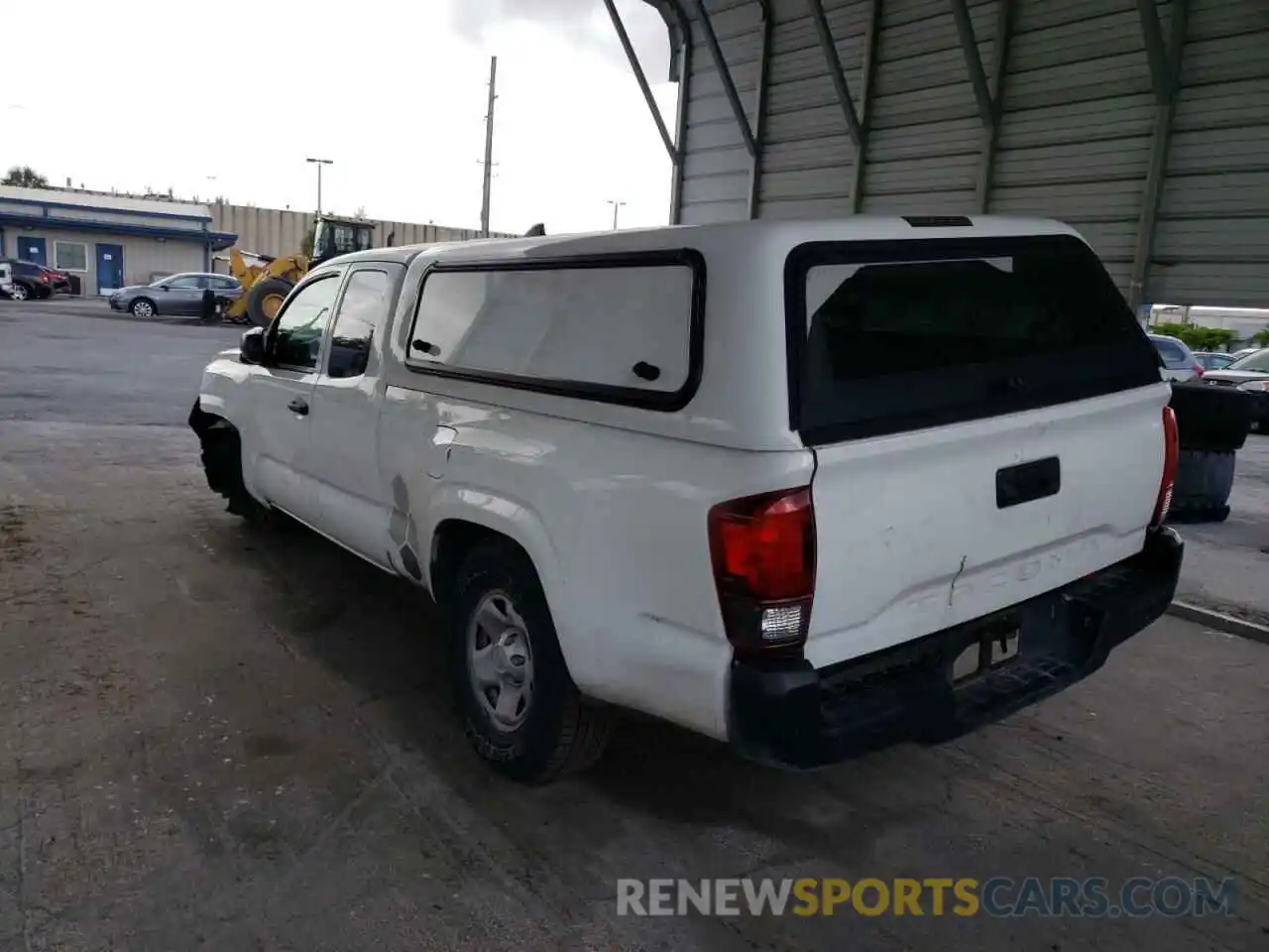 3 Photograph of a damaged car 5TFRX5GN2KX145388 TOYOTA TACOMA 2019