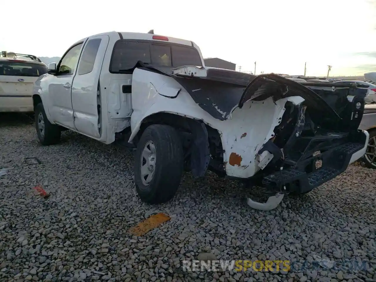 3 Photograph of a damaged car 5TFRX5GN2KX152535 TOYOTA TACOMA 2019