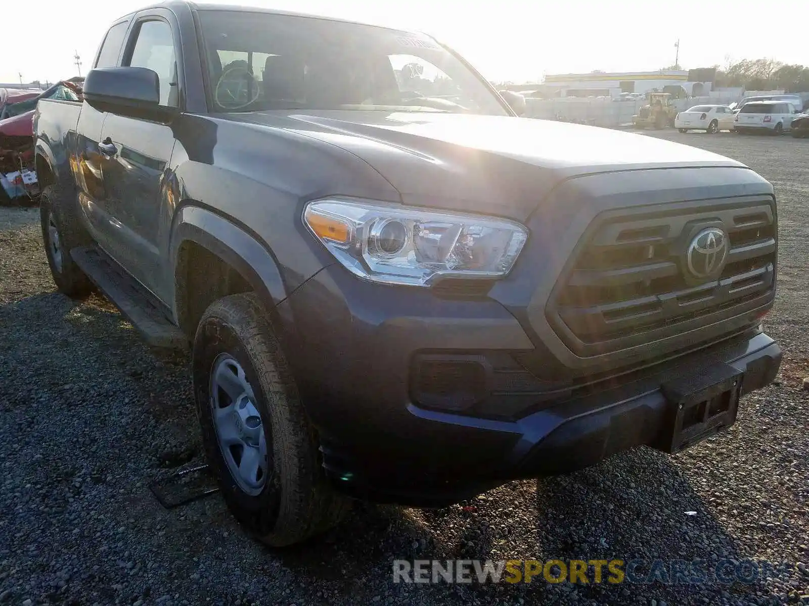 1 Photograph of a damaged car 5TFRX5GN2KX157346 TOYOTA TACOMA 2019