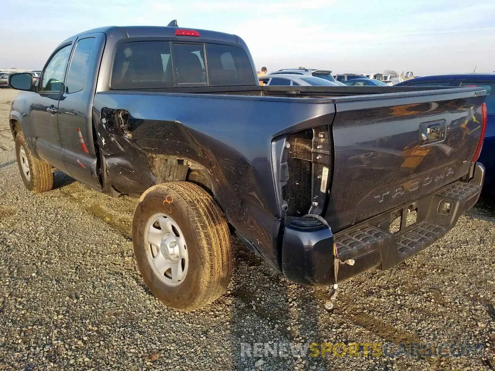 3 Photograph of a damaged car 5TFRX5GN2KX157346 TOYOTA TACOMA 2019