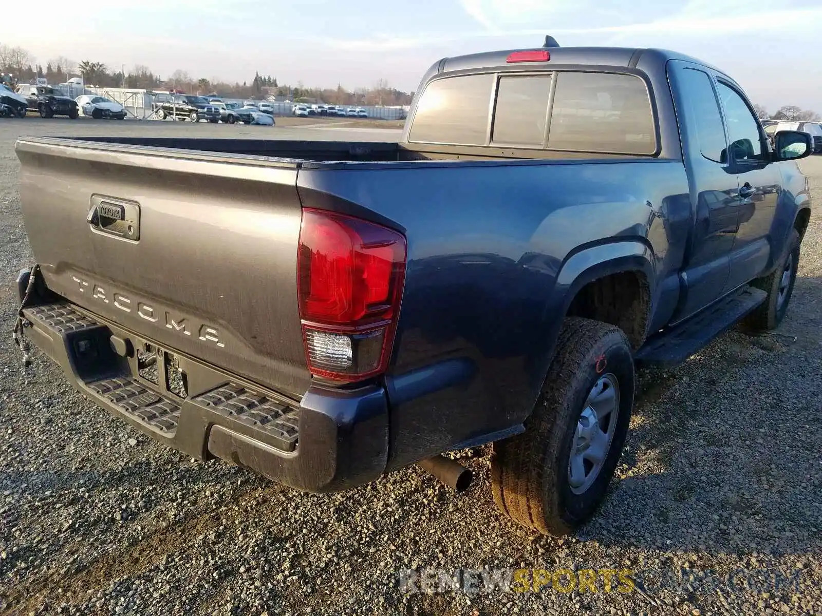 4 Photograph of a damaged car 5TFRX5GN2KX157346 TOYOTA TACOMA 2019