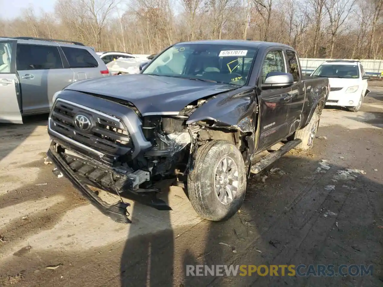 2 Фотография поврежденного автомобиля 5TFRX5GN3KX135467 TOYOTA TACOMA 2019