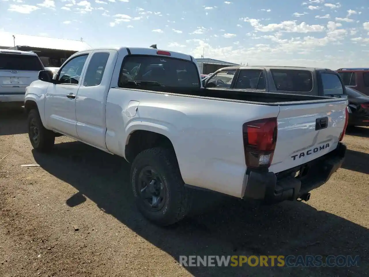 3 Photograph of a damaged car 5TFRX5GN3KX137073 TOYOTA TACOMA 2019