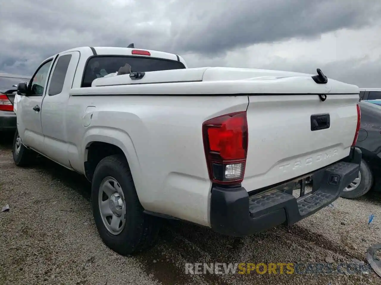 3 Photograph of a damaged car 5TFRX5GN3KX140748 TOYOTA TACOMA 2019