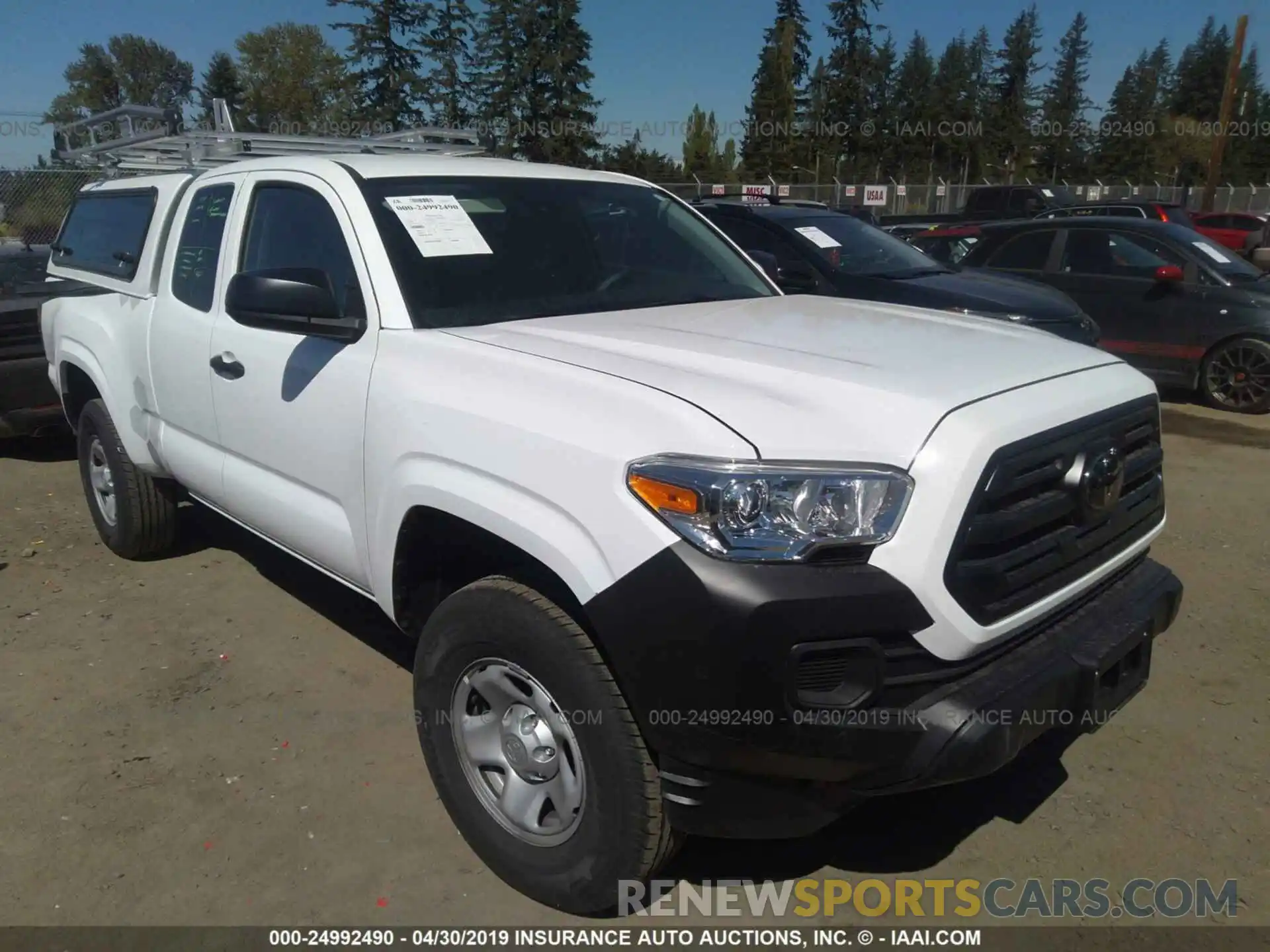 1 Фотография поврежденного автомобиля 5TFRX5GN3KX145206 TOYOTA TACOMA 2019