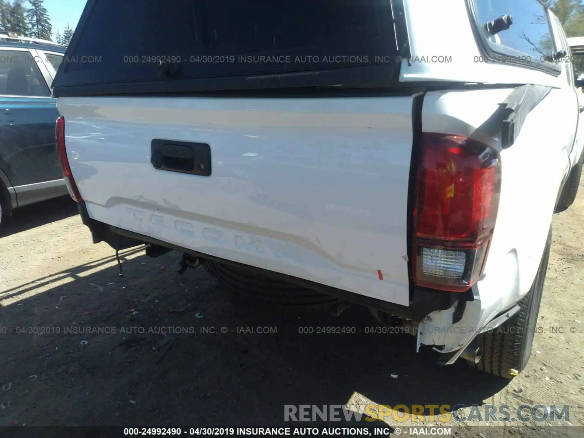 6 Фотография поврежденного автомобиля 5TFRX5GN3KX145206 TOYOTA TACOMA 2019