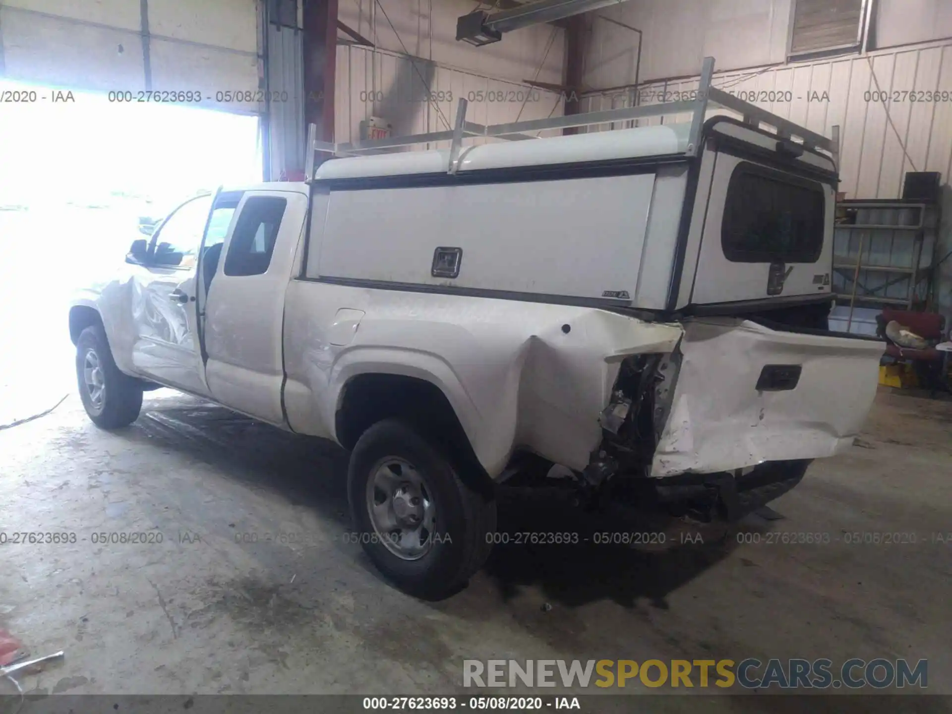 3 Photograph of a damaged car 5TFRX5GN3KX145254 TOYOTA TACOMA 2019