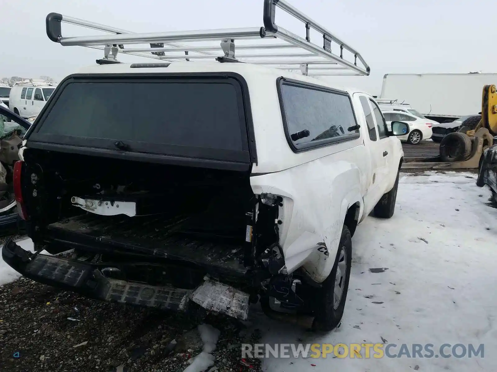 4 Photograph of a damaged car 5TFRX5GN3KX148266 TOYOTA TACOMA 2019