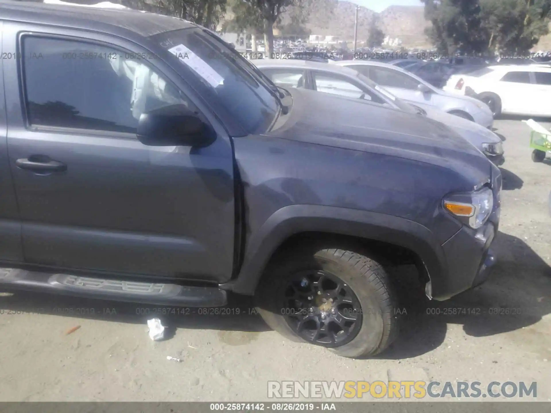 6 Photograph of a damaged car 5TFRX5GN3KX149532 TOYOTA TACOMA 2019