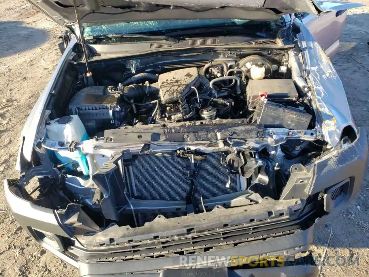 7 Photograph of a damaged car 5TFRX5GN3KX155105 TOYOTA TACOMA 2019