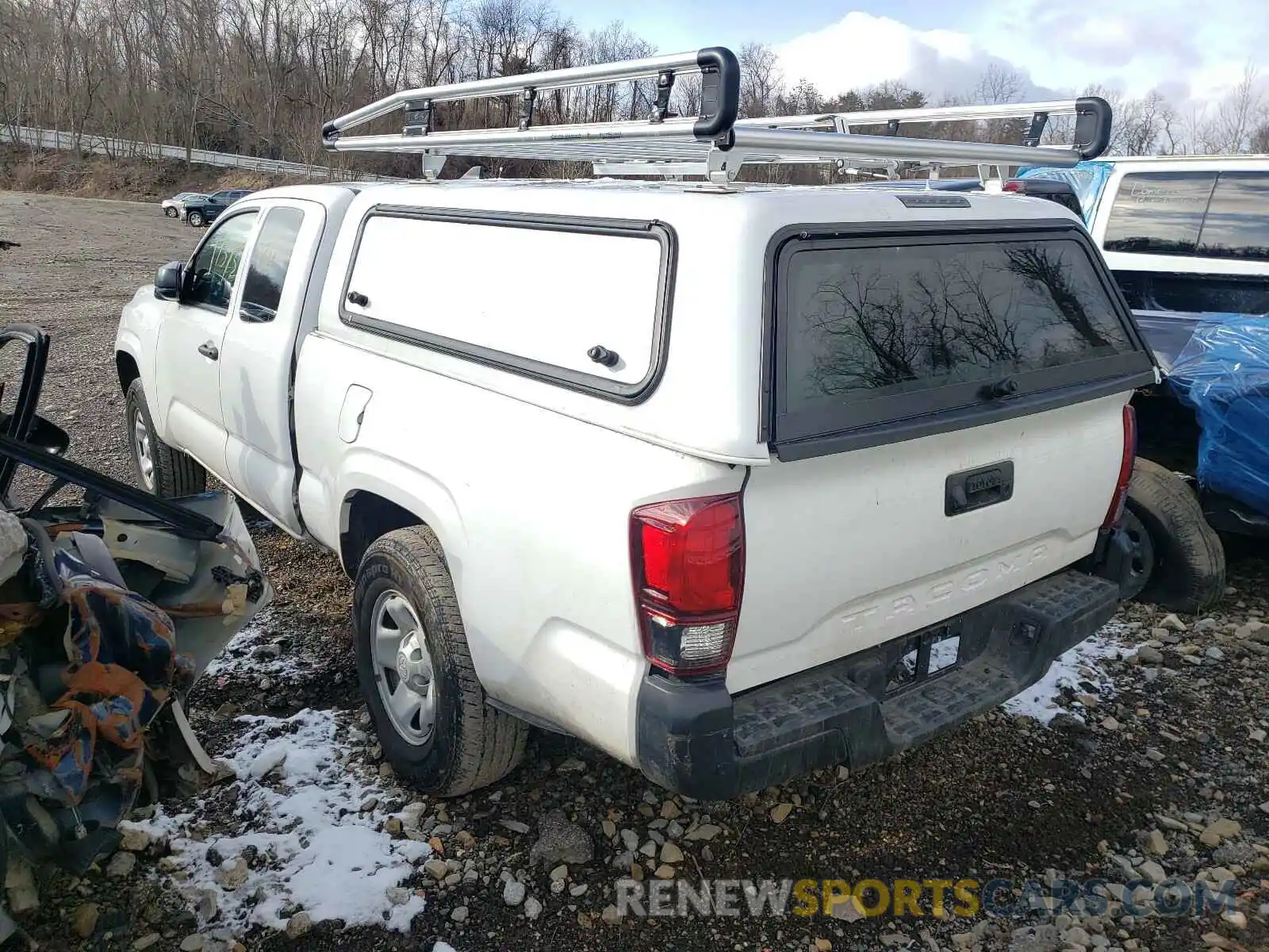 3 Photograph of a damaged car 5TFRX5GN3KX156397 TOYOTA TACOMA 2019