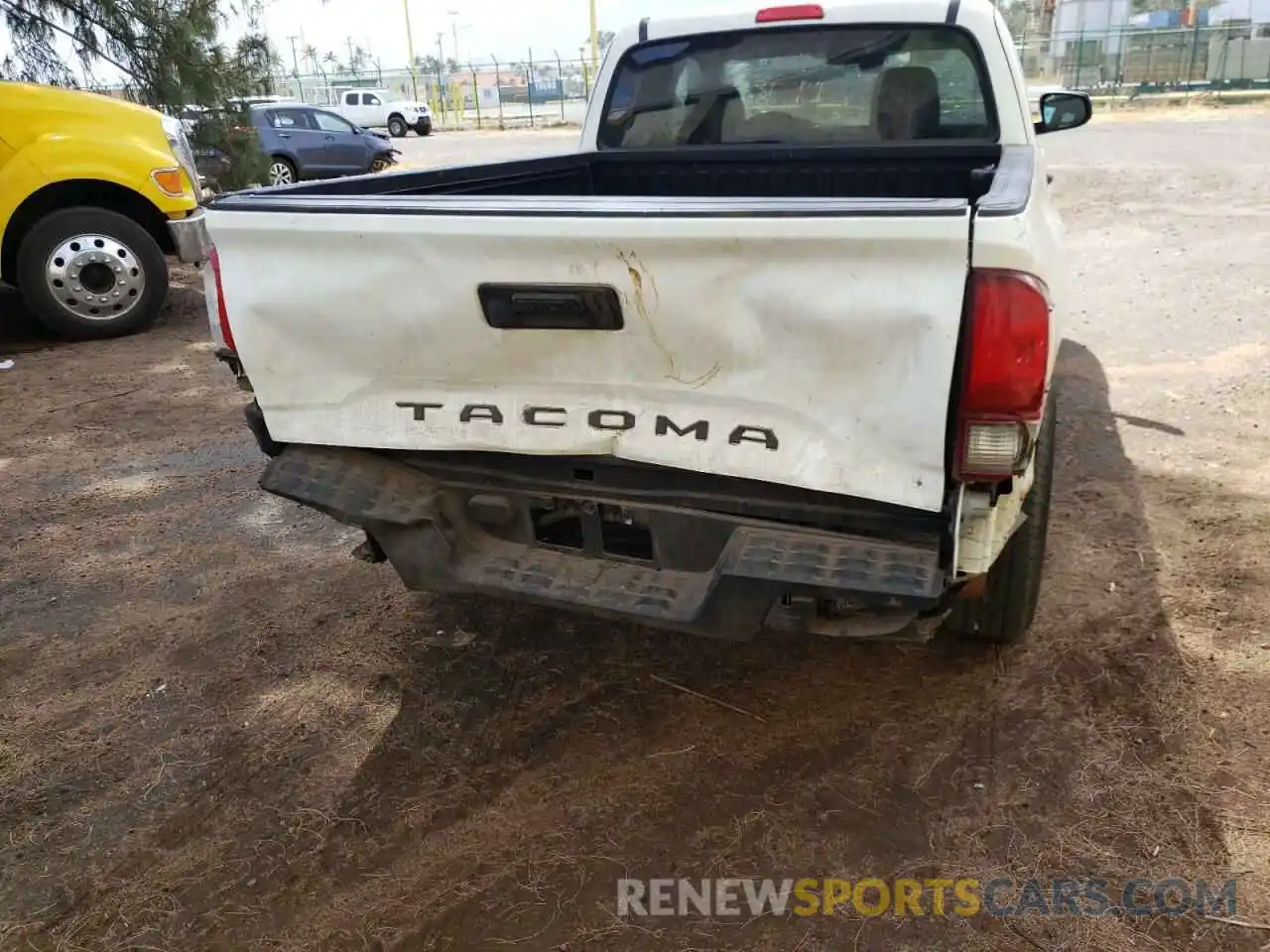 9 Photograph of a damaged car 5TFRX5GN3KX156643 TOYOTA TACOMA 2019