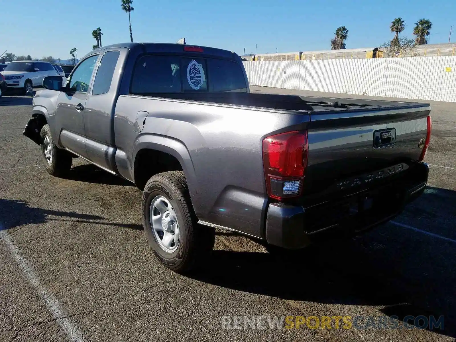 3 Photograph of a damaged car 5TFRX5GN3KX156870 TOYOTA TACOMA 2019