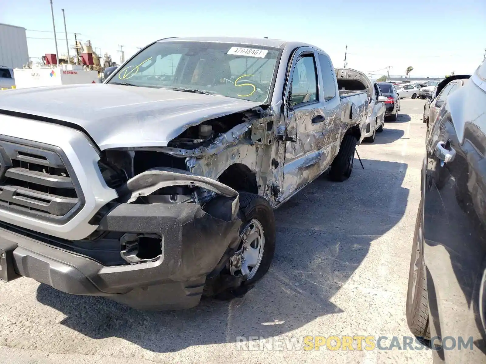 9 Photograph of a damaged car 5TFRX5GN3KX159669 TOYOTA TACOMA 2019