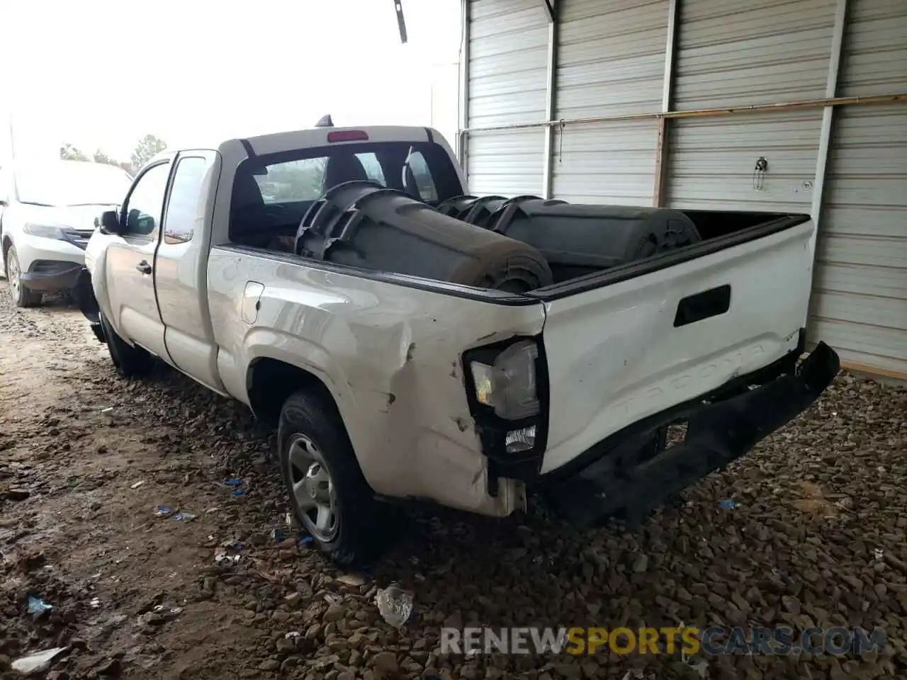 3 Photograph of a damaged car 5TFRX5GN3KX160952 TOYOTA TACOMA 2019