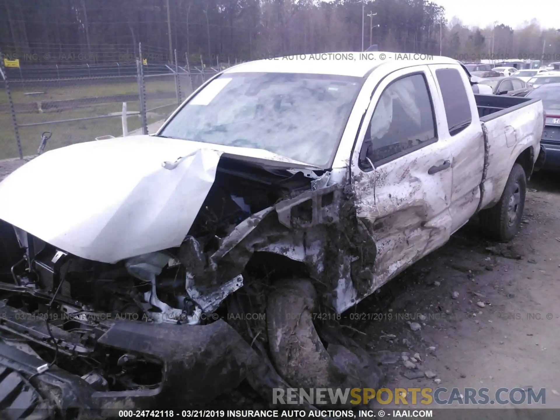 6 Photograph of a damaged car 5TFRX5GN4KX138085 TOYOTA TACOMA 2019