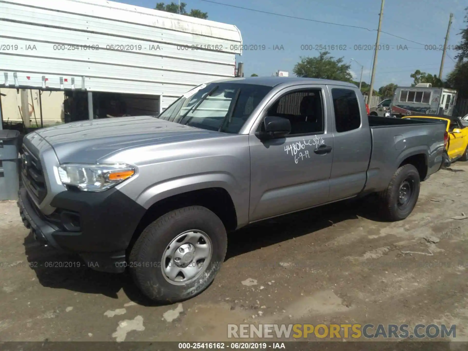 6 Фотография поврежденного автомобиля 5TFRX5GN4KX139642 TOYOTA TACOMA 2019