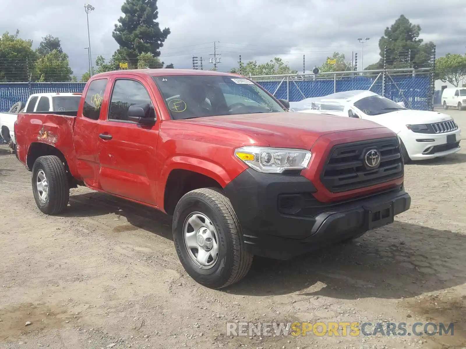 1 Фотография поврежденного автомобиля 5TFRX5GN4KX145635 TOYOTA TACOMA 2019