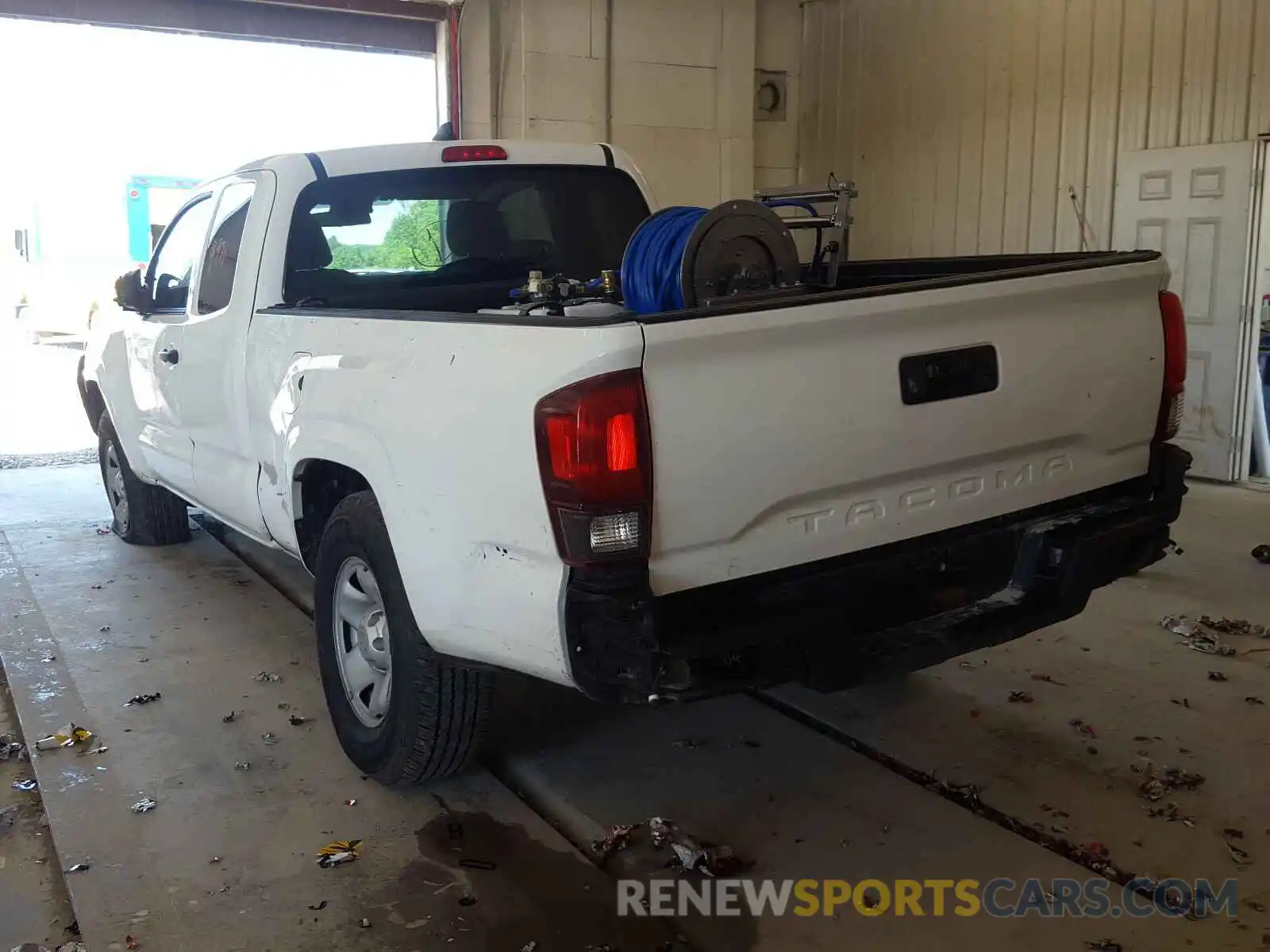 3 Photograph of a damaged car 5TFRX5GN4KX154058 TOYOTA TACOMA 2019