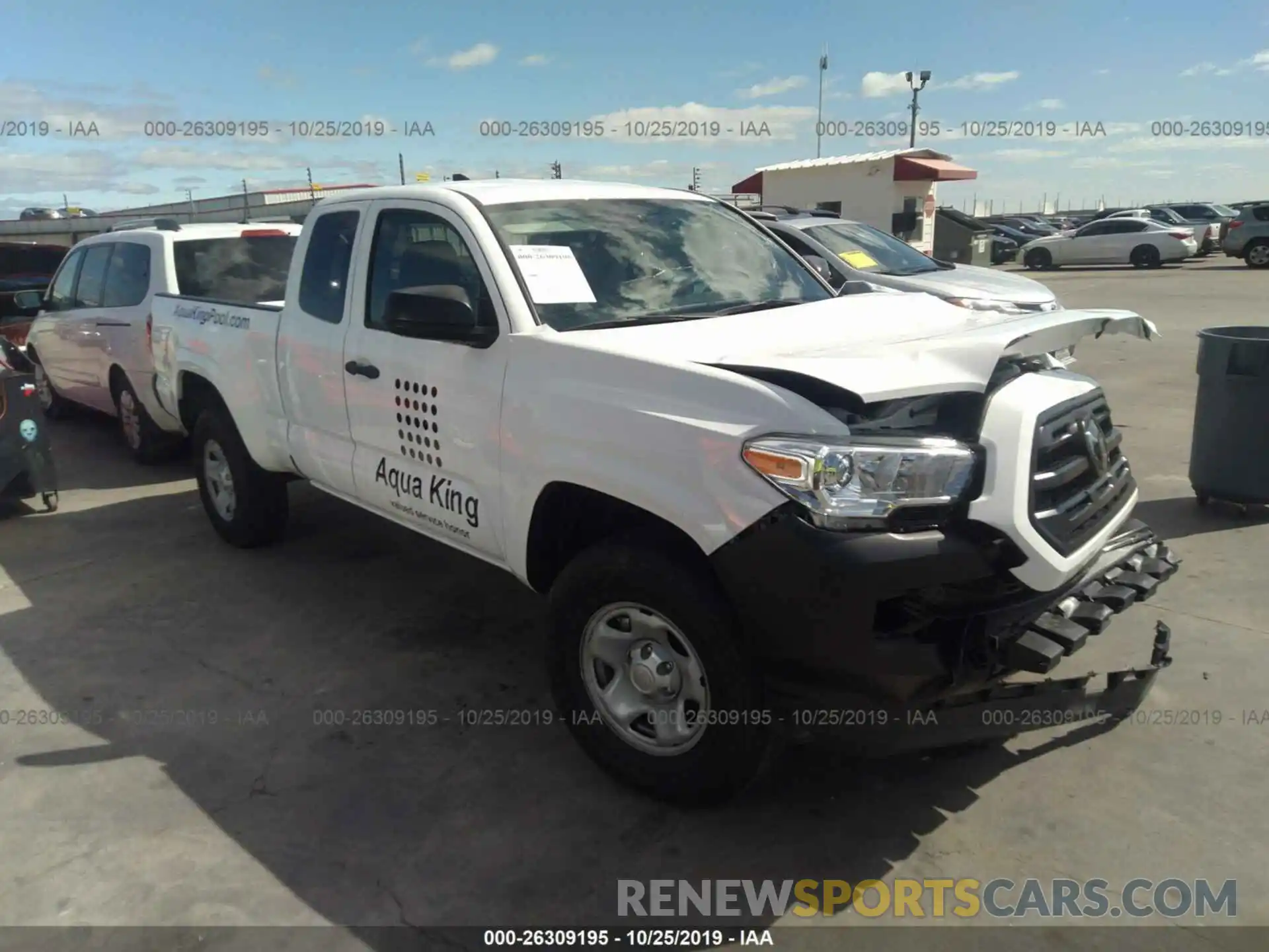 1 Фотография поврежденного автомобиля 5TFRX5GN4KX155324 TOYOTA TACOMA 2019