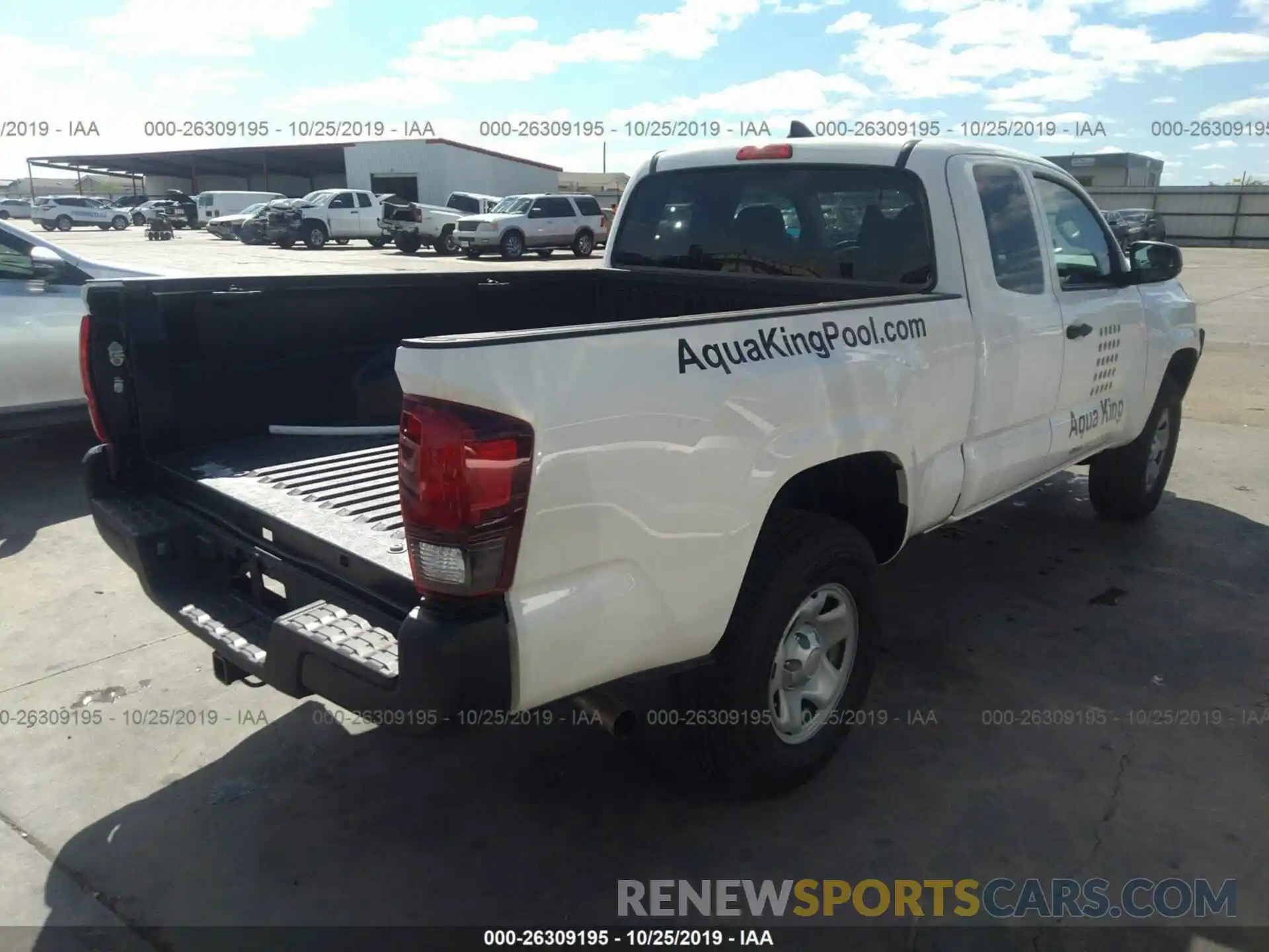 4 Фотография поврежденного автомобиля 5TFRX5GN4KX155324 TOYOTA TACOMA 2019