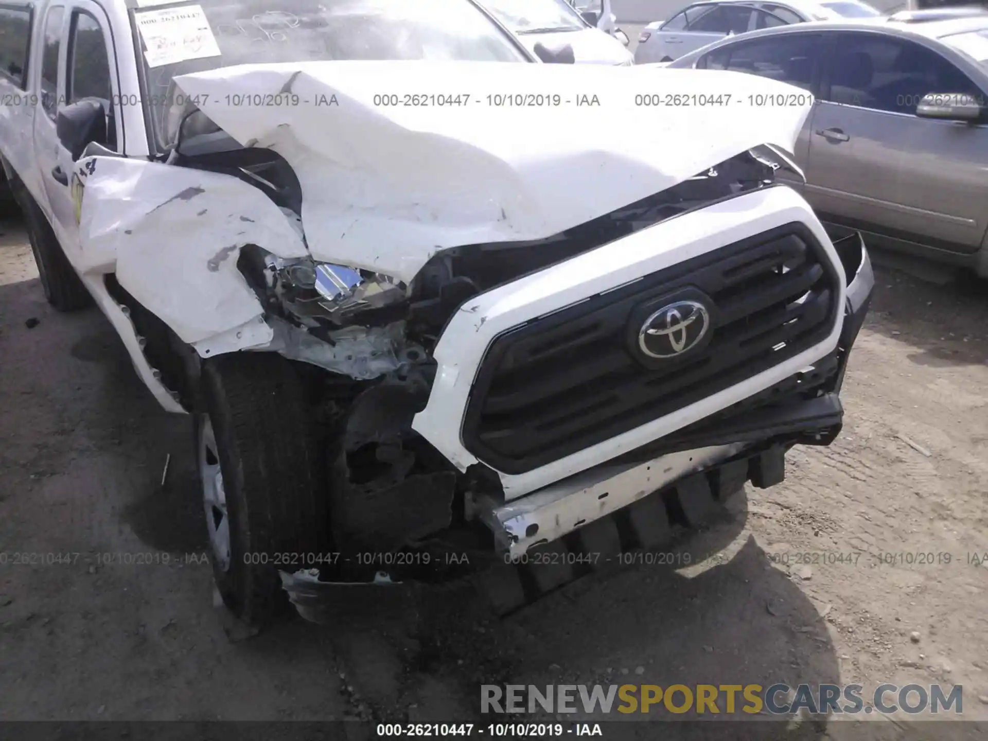 6 Photograph of a damaged car 5TFRX5GN5KX133008 TOYOTA TACOMA 2019