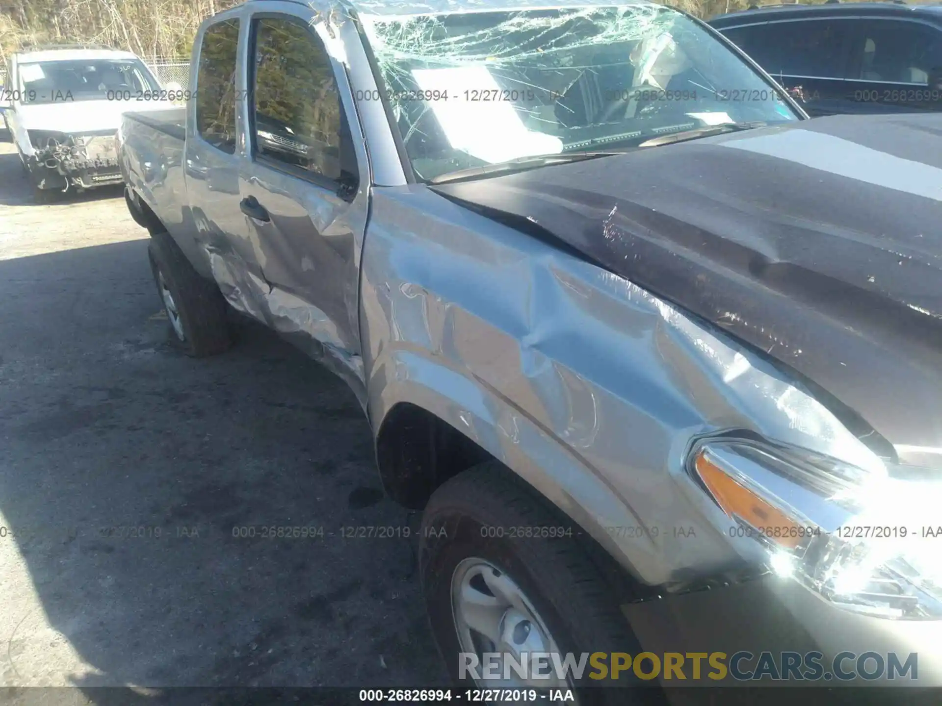 6 Photograph of a damaged car 5TFRX5GN5KX133493 TOYOTA TACOMA 2019