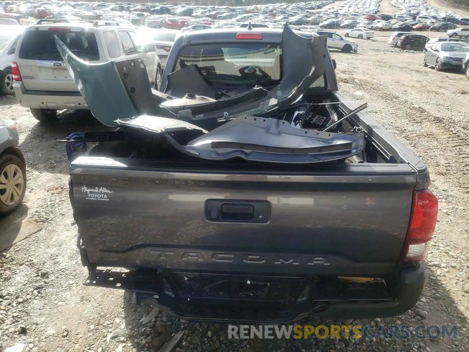 6 Photograph of a damaged car 5TFRX5GN5KX133719 TOYOTA TACOMA 2019