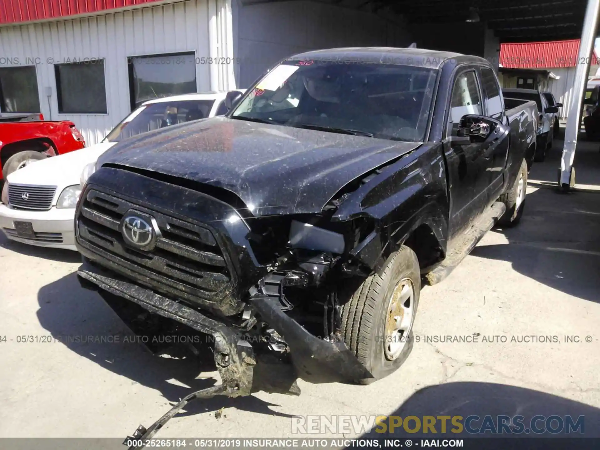 2 Photograph of a damaged car 5TFRX5GN5KX138810 TOYOTA TACOMA 2019