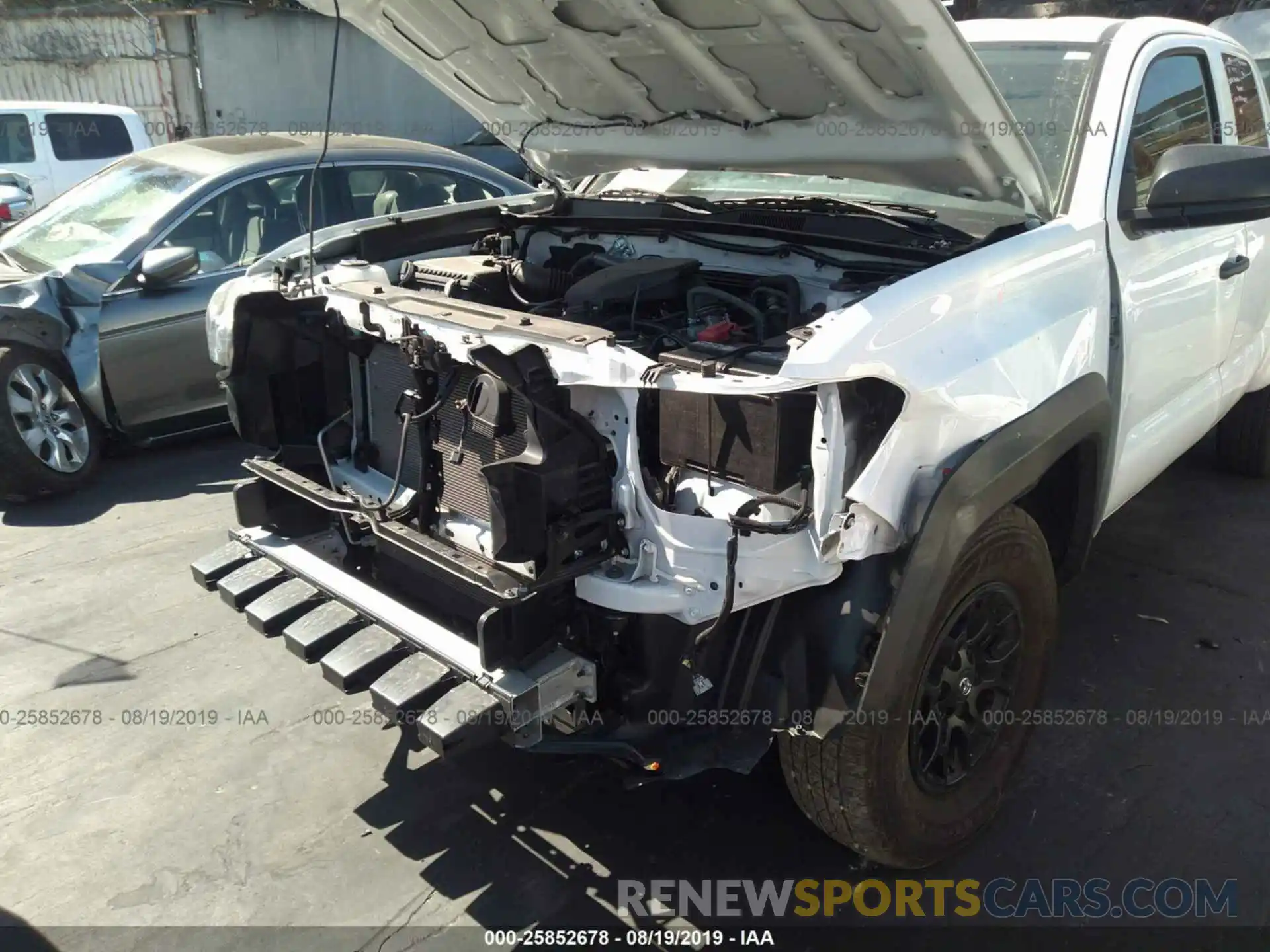 6 Photograph of a damaged car 5TFRX5GN5KX140573 TOYOTA TACOMA 2019