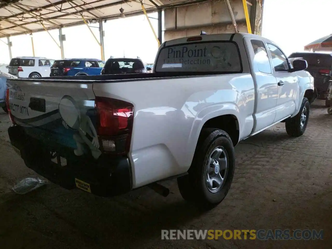 4 Photograph of a damaged car 5TFRX5GN5KX145496 TOYOTA TACOMA 2019