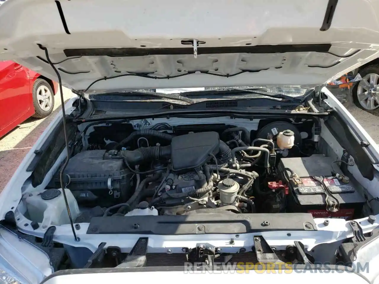 7 Photograph of a damaged car 5TFRX5GN5KX145725 TOYOTA TACOMA 2019